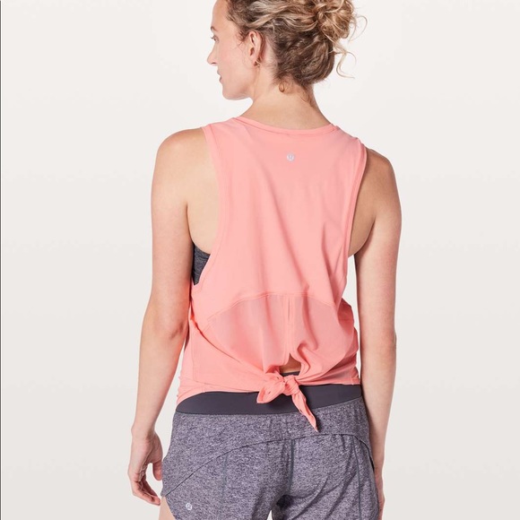 lululemon athletica Tops - Lululemon Ace Tank in Light Coral z 6/8